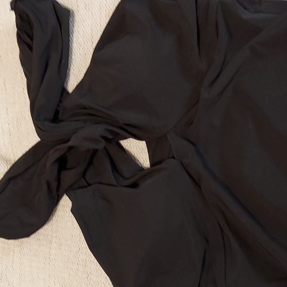 Figleaves Bardot Swimsuit in Black - Picture 5 of 14